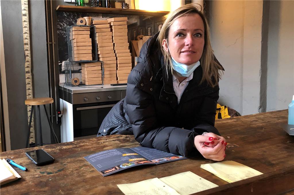Das Parkbad Süd freut sich aufs Menue Karussell - trotz des Zeitpunkts Marlen Kempf ist Inhaberin des Restaurants.