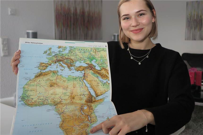 Abiturientin Marlen Wirtz möchte Menschen in Südafrika helfen Marlen Wirtz nimmt nach dem Abitur an einem internationalen Freiwilligendienst in Südafrika teil.