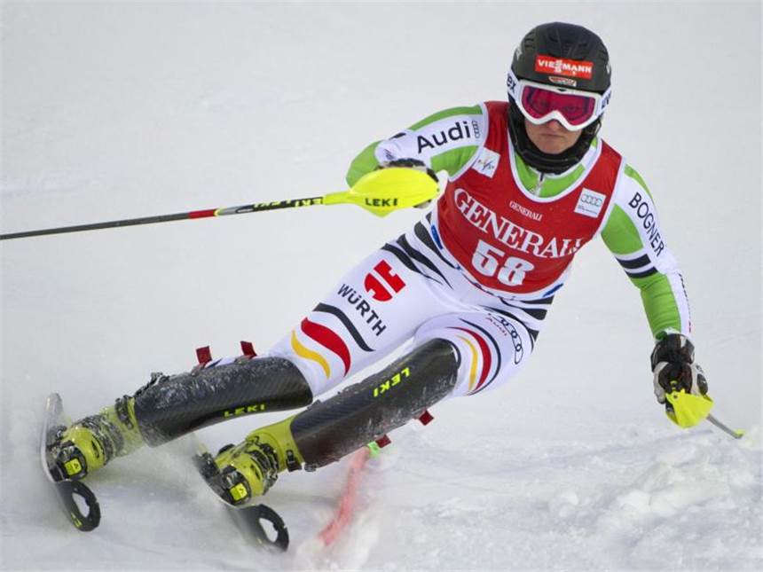 Marlene Schmotz deutsche Meisterin im Riesenslalom Marlene Schmotz gewinnt die DM. Foto: Markku Ojala