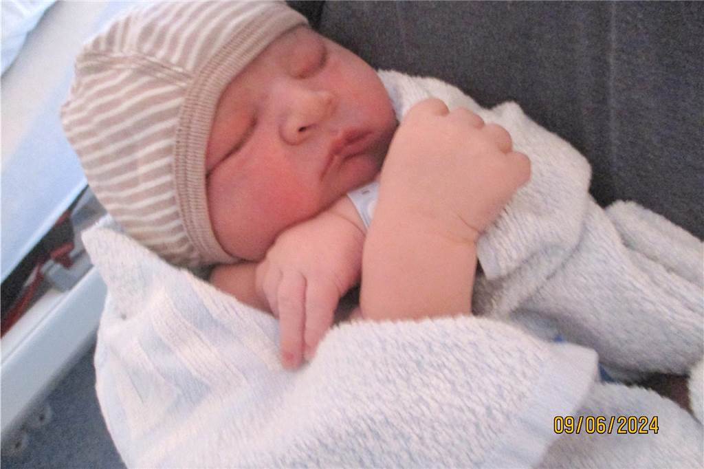 Marlon Theimer, geboren am 9. Juni.