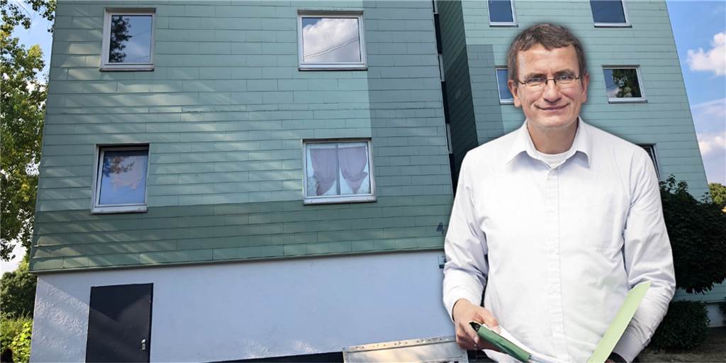 Martin Grebe, Rechtsanwalt beim Mieterverein Dortmund, hält für die Mieter am Herwingweg 4 in Wickede eine Mietminderung von 20 Prozent für angemessen
