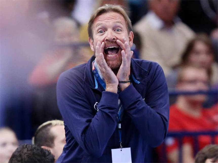 Rost sieht HSV-Coach Schwalb als Bundestrainer in spé Martin Schwalb ist derzeitig Coach des HSV Hamburg. Foto: Malte Christians