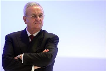 Martin Winterkorn bei der North American International Auto Show. Das US-Justizministerium beschuldigt Volkswagens ehemaligen Konzernchef der Mittäterschaft im Diesel-Abgasskandal. Foto: Uli Deck