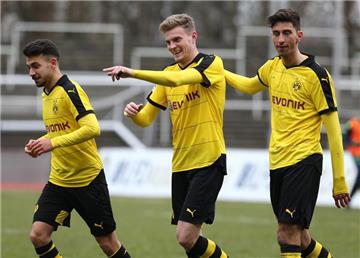 Marvin Ducksch (M.)wird Borussia Dortmund verlassen. Ihn zieht es offenbar in die 2. Bundesliga zum FC St. Pauli.