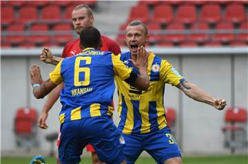 Marvin Pourié, hier noch im Trikot von Eintracht Braunschweig, setzte am Samstag eine Serie fort.