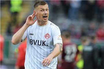 Marvin Pourié ist zurück im Mannschaftstraining bei den Würzburger Kickers.