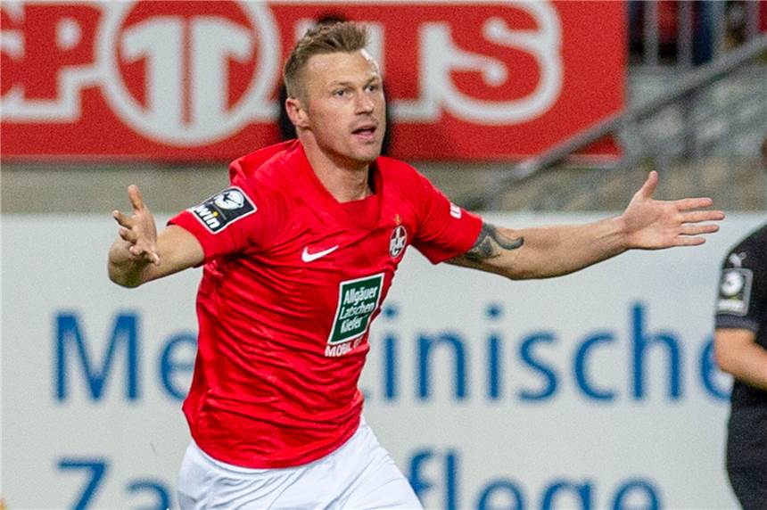 Ein harter Brocken für Marvin Pourié und den 1. FC Kaiserslautern Marvin Pourié würde gerne wieder jubeln.