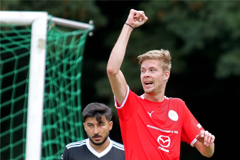 Marvin Schuster hat schon 17-mal für den Hombrucher SV getroffen.