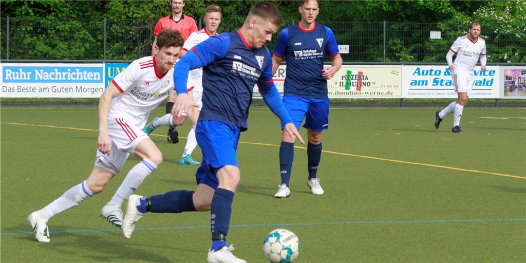 Verletzung wieder entzündet: Stammspieler fehlt dem Werner SC „auf unbestimmte Zeit“ Marvin Stöver hofft, bald wieder für den Werner SC am Ball zu sein.
