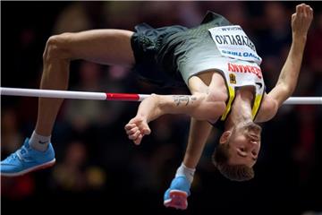 Mateusz Przybylko überspringt in Birmingham 2,29 Meter. Foto: Sven Hoppe