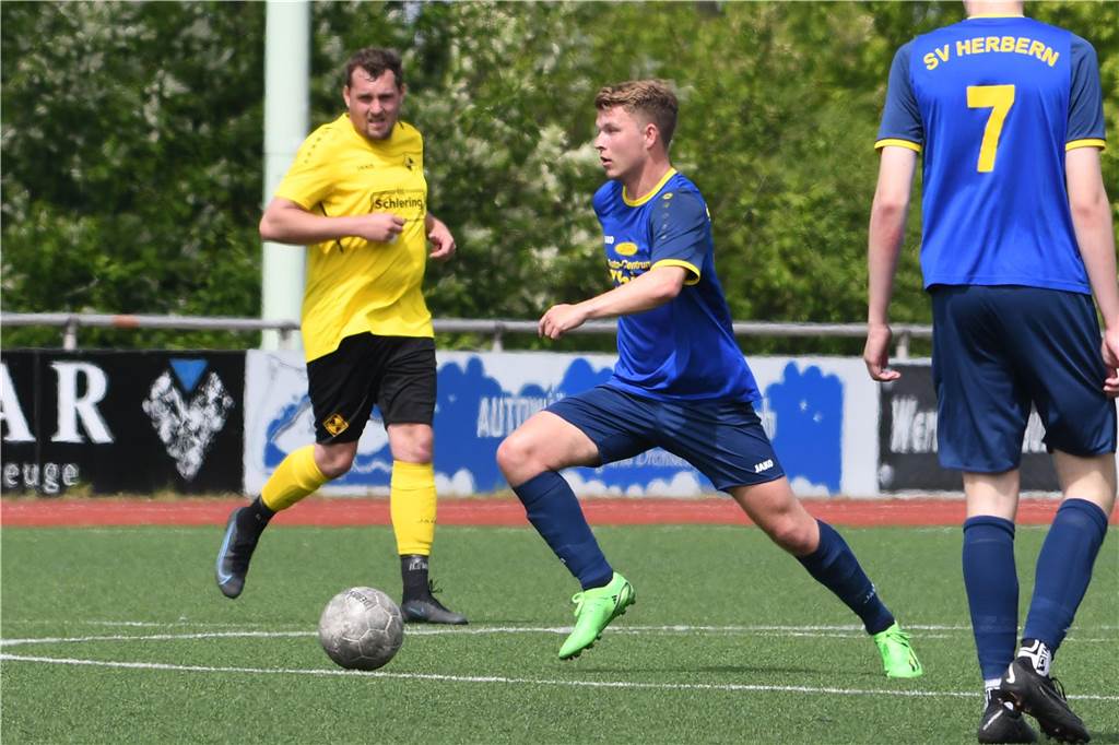 Urgestein des SV Herbern verlässt Klub nach 19 Jahren Mathis Hülk am Ball.