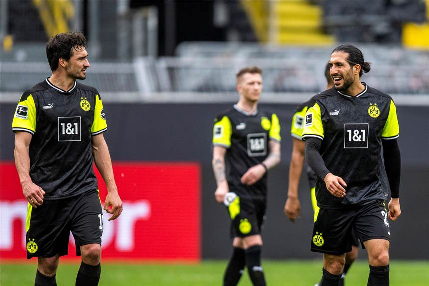 BVB-Profis bei der EM: Zehn sind nominiert, einer steht auf der Streichliste Mats Hummels (l.) und Emre Can wurden beide für die deutsche Nationalmannschaft nominiert.