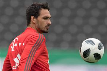 Mats Hummels trainiert wieder mit dem FC Bayern München. Foto: Soeren Stache
