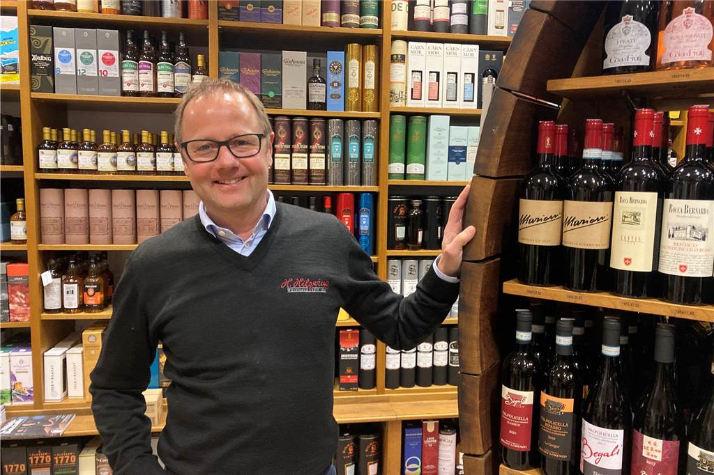 Black Friday in der Krise: Nicht alle Händler machen mit Matthias Hilgering betreibt die traditionsreiche Wein- und Spirituosenhandlung am oberen Westenhellweg.