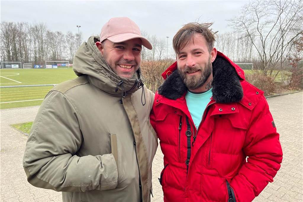Eintracht-Neuzugang Andreas Stolzenberg: „Ich bin ehrgeizig - manchmal auch zu ehrgeizig“ Matthias (l.) und Andreas Stolzenberg, Eintracht Waltrop