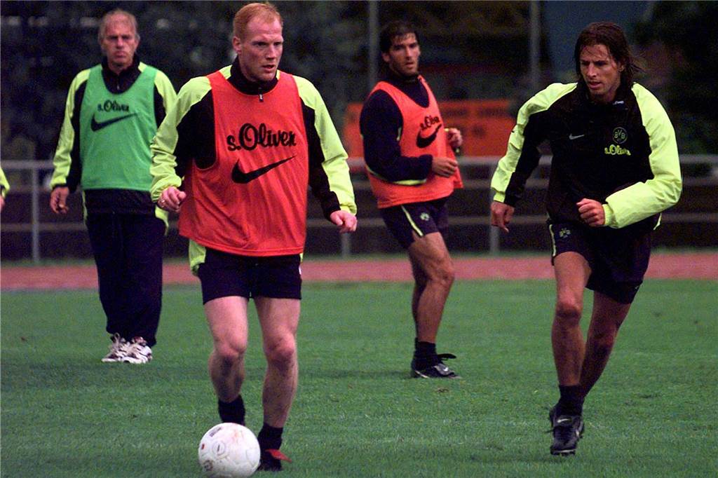 Ottmar Hitzfeld über den BVB-Triumph: „Ich wollte danach nie mehr Trainer sein“ Matthias Sammer (l.) erhielt im Finale den Vorzug gegenüber Wolfgang Feiersinger.