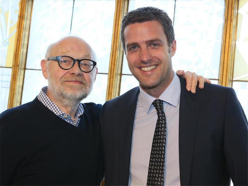 Matthias Schulz (r) wird der Nachfolger von Jürgen Flimm. Foto: Stephanie Pilick