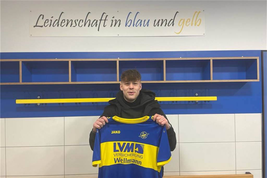 Maurice Modrzik kommt vom SuS Rünthe zum SV Herbern: „Beste Möglichkeit, anzugreifen“ Maurice Modrzik trägt ab sofort das blau-gelbe Trikot des SV Herbern.