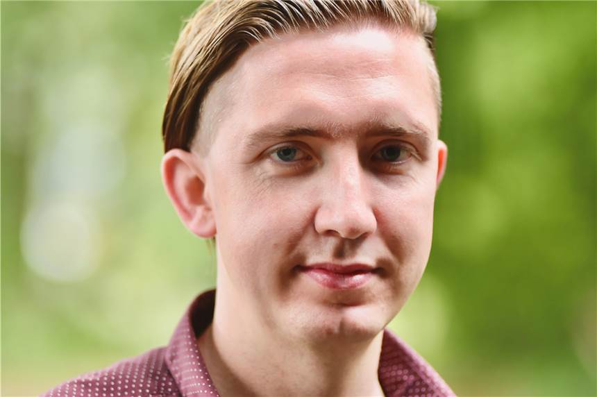 Mauritz Hagemann ist der Bürgermeisterkandidat von Bündnis 90/Die Grünen in Dorsten.