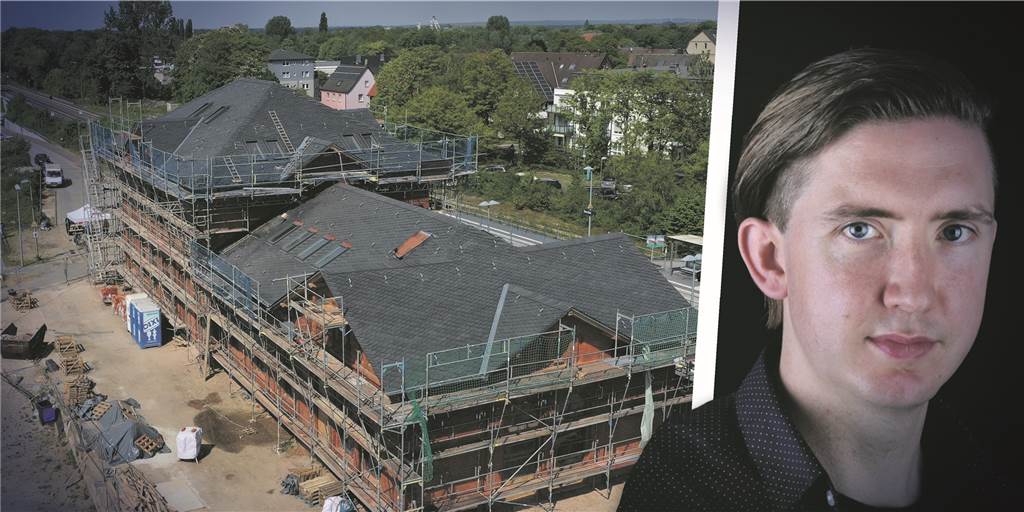 Grüne hinterfragen den Bau-Stau in Dorsten, Stadt antwortet bereits Baustelle Bürgerbahnhof und Mauritz Hagemann (Grüne)
