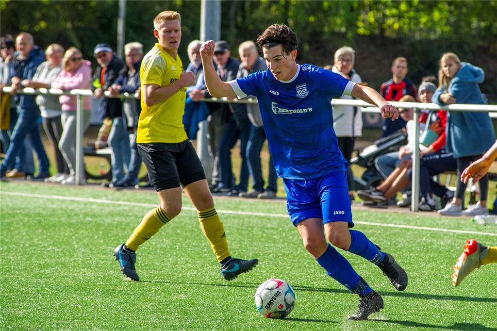 „Wenn Haltern, dann Flaesheim“ Max Henniges konnte in dieser Saison kaum für Concordia Flaesheim spielen, weil er aufgrund seines Studiums nach Köln gezogen ist.
