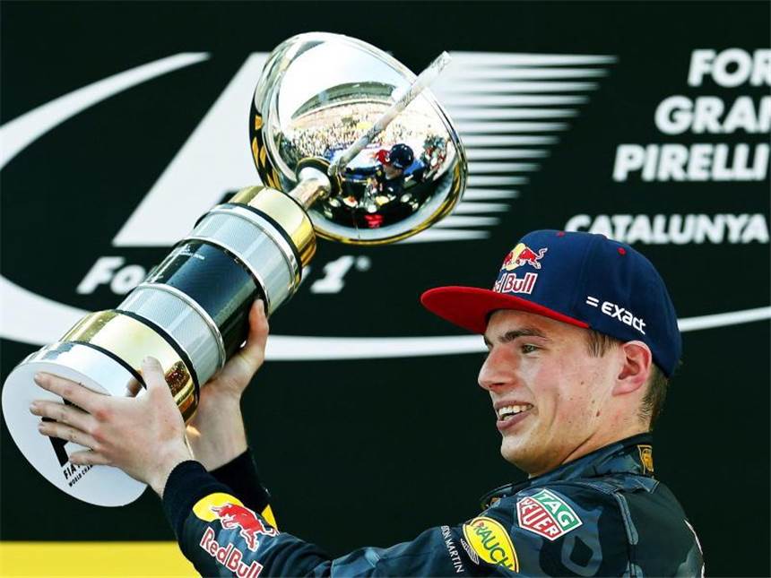 Verstappen ein Jahr nach Barcelona-Coup: "Ich will mehr" Max Verstappen feierte 2016 in Barcelona seinen Premierensieg. Foto: Andreu Dalmau