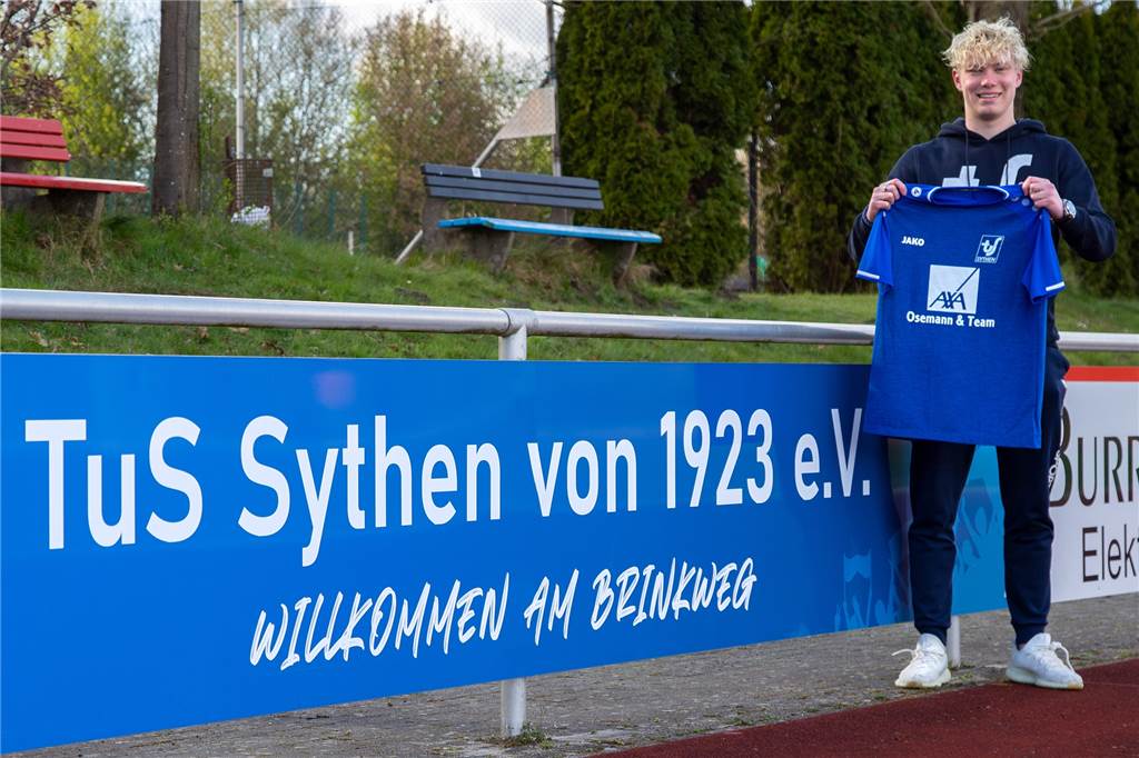 Maxim Leon Wachowiak schließt sich im Sommer dem TuS Sythen an.