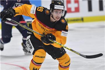 Maximilian Kammerer spielt künftig in der NHL für die Washington Capitals. Foto: Peter Kneffel