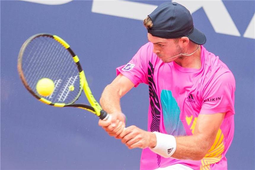 Viertelfinal-Aus für Tennisprofi Marterer in Kitzbühel Maximilian Marterer verlor in Kitzbühel sein Viertelfinale. Foto: Daniel Bockwoldt
