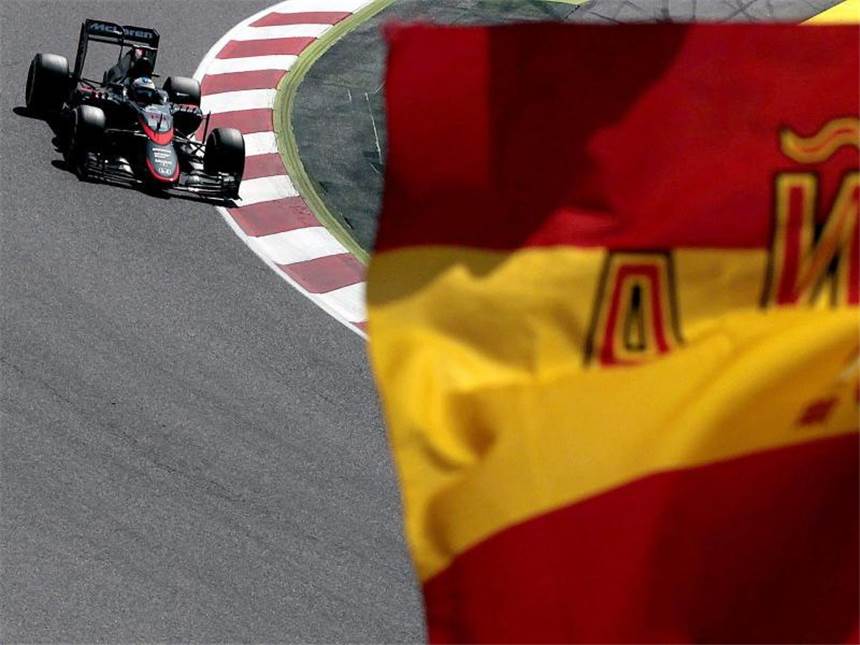 «Demütigungen vorbei»: Rosberg vor Hamilton auf Pole Mclaren-Fahrer Fernando Alonso schaffte es auch bei seinem Heim-Grand Prix nicht in die letzte Qualifikations-Runde. Foto: Alberto Estevez
