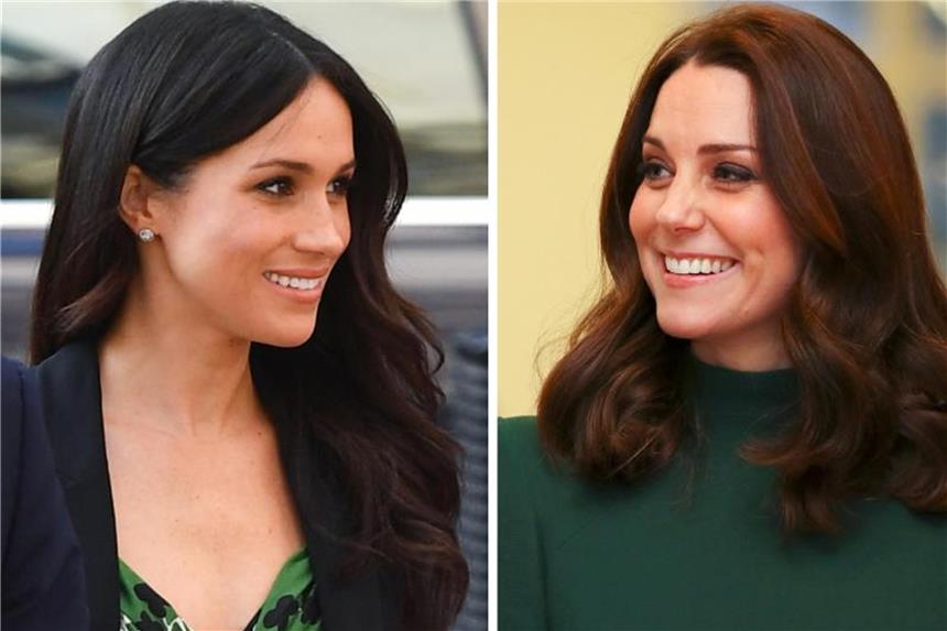 Meghan und Kate - Keine Herzogin wie die andere Meghan Markle und Herzogin Kate - mögen die beiden sich überhaupt? Fotos: PA/dpa Foto: