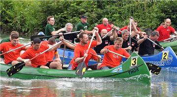 Mehr als 340 aktive Kanuten aus 24 Vereinen gingen bei der 46. Regatta des KSC zu Wasser.