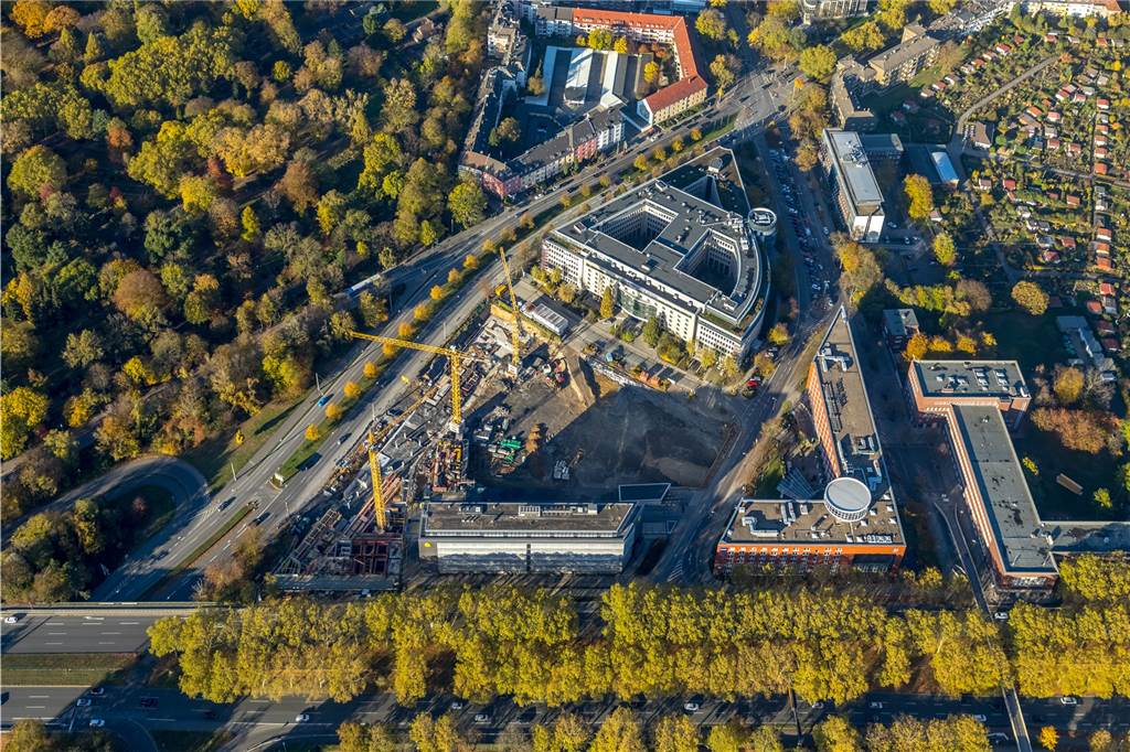 Phoenix-See, Wilo, Hauptbahnhof: So geht es auf Dortmunds größten Baustellen weiter Mehr als 580 Wohnungen und Appartements entstehen mit dem Berswordt-Quartier zwischen B1, Wittekindstraße und Lindemannstraße.
