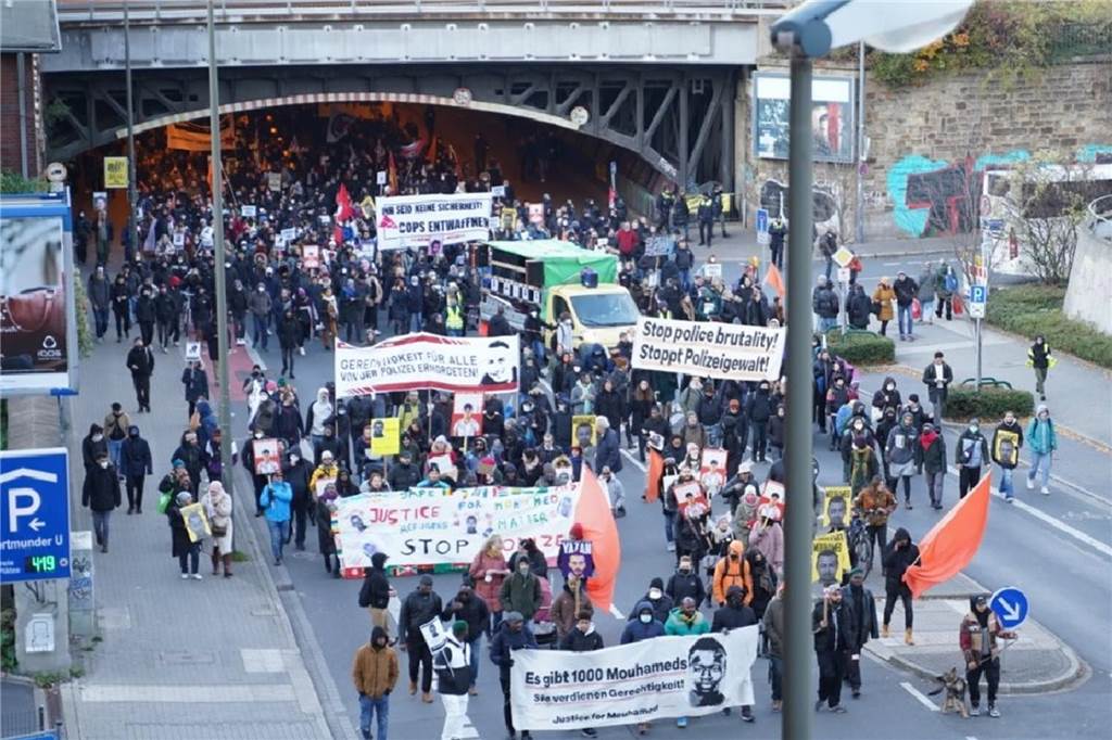 Demonstration gegen Polizeigewalt in Dortmund 
