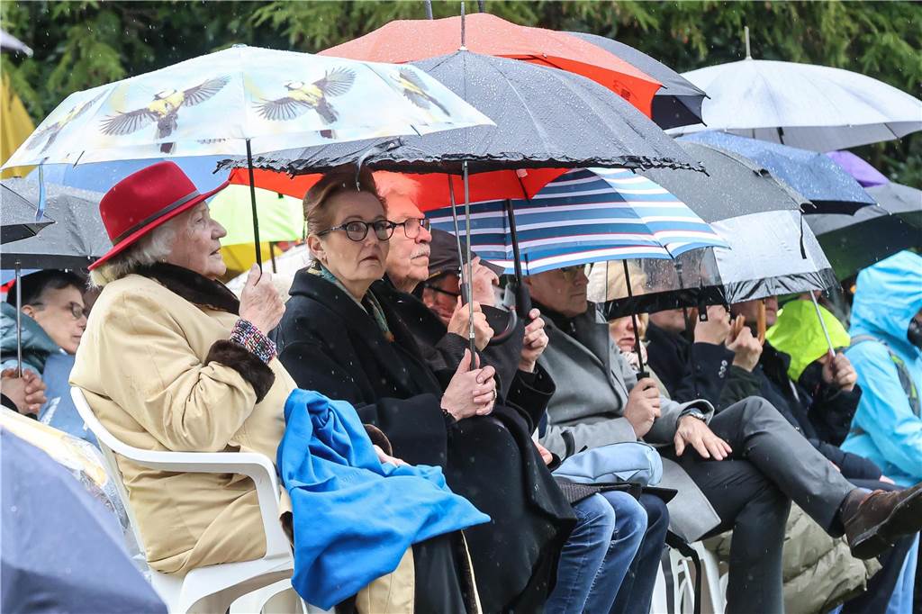 Mehrere Hundert Menschen gedachten in der Bittermark der Opfer des Nationalsozialismus.