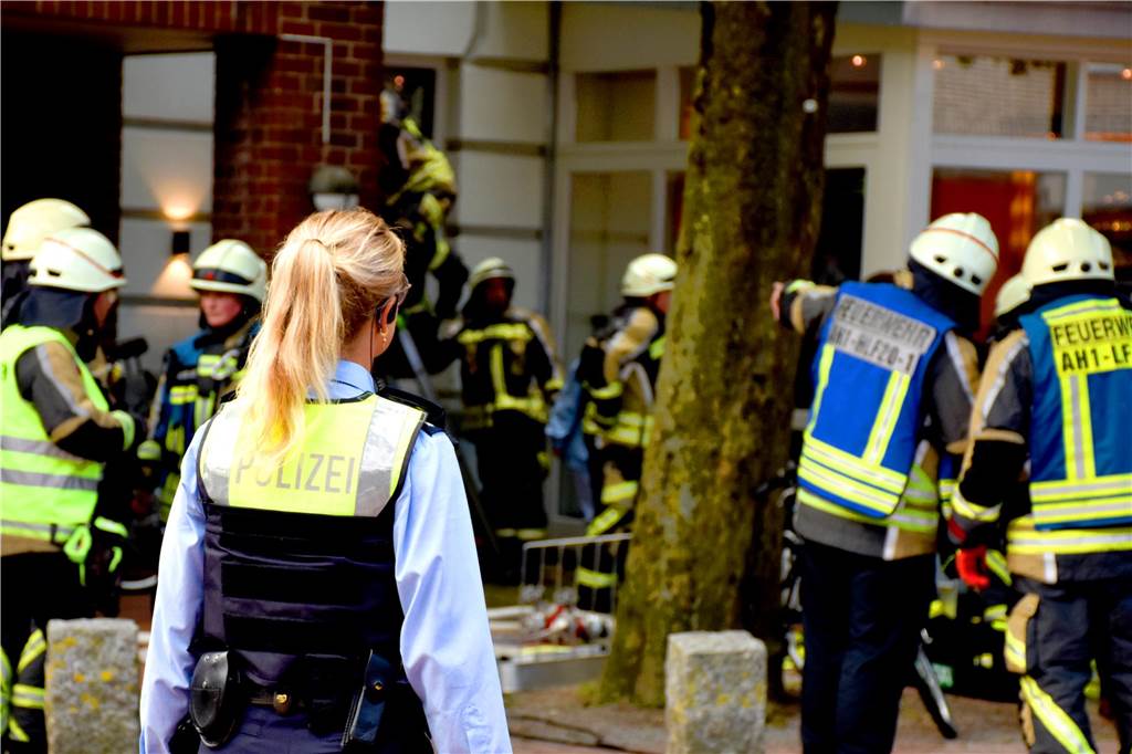 Feuerwehreinsatz am Domhof