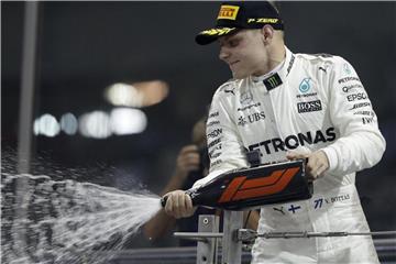 Mercedes-Pilot Valtteri Bottas gewann in Abu Dhabi. Foto: Luca Bruno