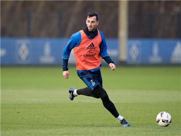 Mergim Mavraj: "Der Pokal bietet die Chance, unsere Leistung aus dem Spiel gegen Leverkusen zu bestätigen." Foto: Daniel Reinhardt