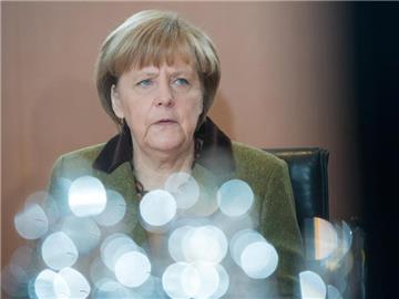 Merkel rief Europa zu entschlossenen Strukturreformen auf. Foto: Maurizio Gambarini/Archiv