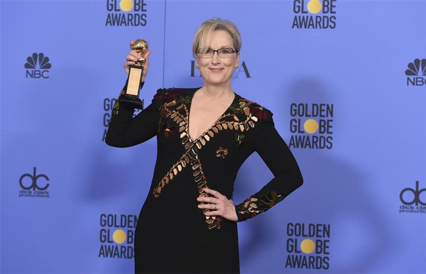 Alle Nominierten und Gewinner der Golden Globes Meryl Streep wurde mit dem "Cecil B. DeMille"-Award für ihr Lebenswerk ausgezeichnet.