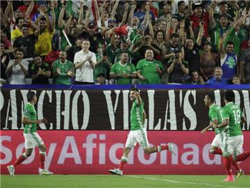 Mexiko zog durch ein 1:0 gegen Honduras ins Halbfinale des Gold Cups ein. Foto: Matt York