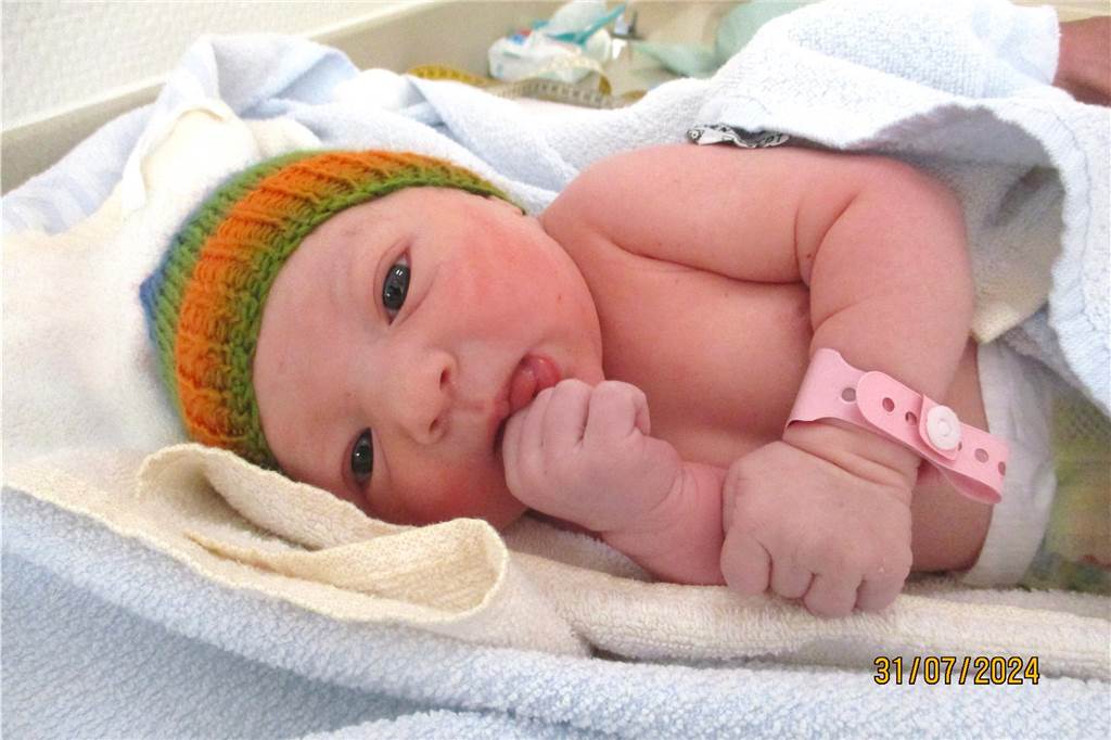 Mia Pogorzelczyk, geboren am 31. Juli.