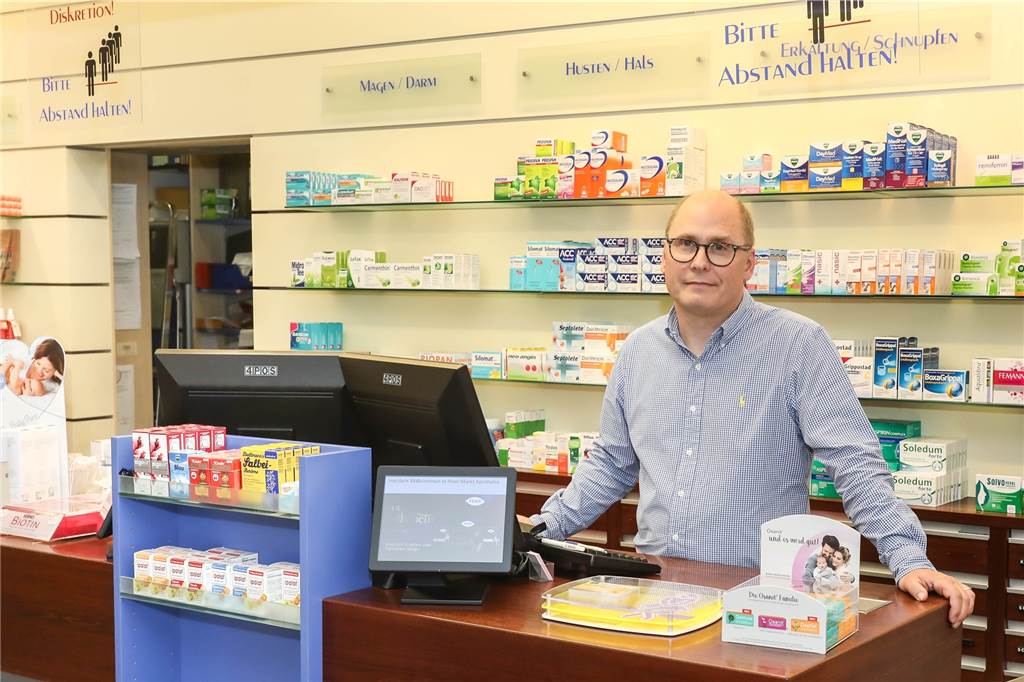 Influenza: Dortmunds Ärztesprecher findet Apotheken-Impfungen „mutig“ Michael Beckmann ist Apotheker – er betreibt die Markt-Apotheke in Aplerbeck. Außerdem ist er Sprecher des Apothekerverbands Westfalen-Lippe in Dortmund.