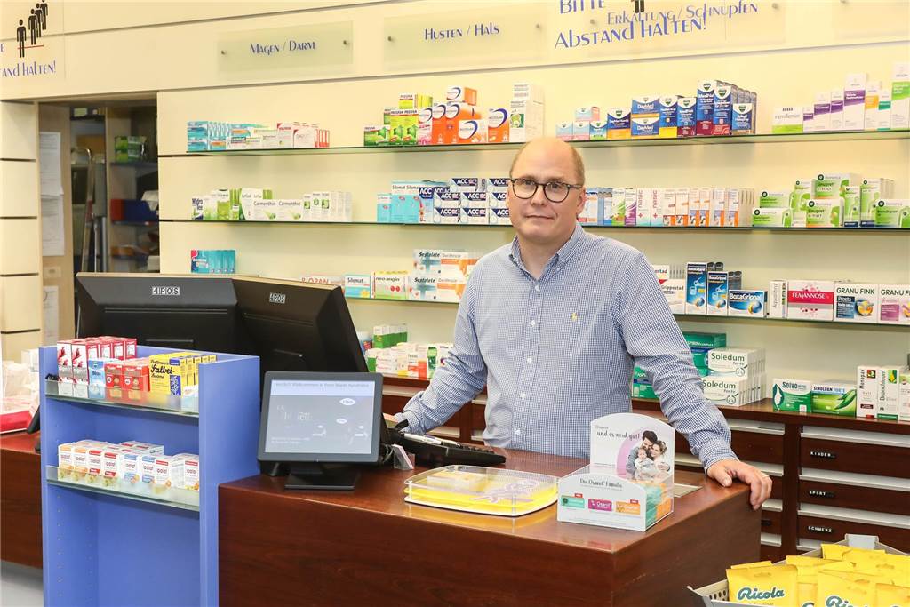 Großer Apotheken-Streik im November: Tausende wollen sich in Dortmund versammeln Michael Beckmann in der Markt-Apotheke in Dortmund-Aplerbeck