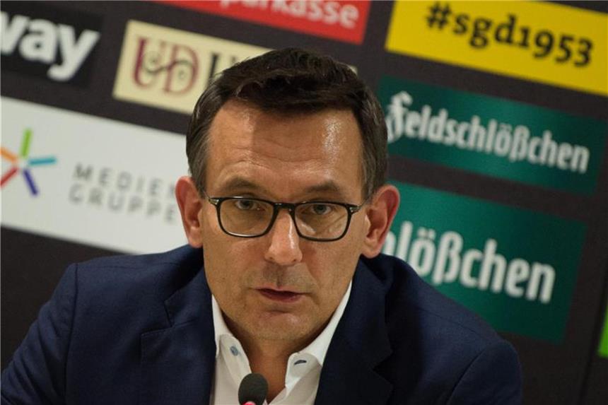 Dynamo-Geschäftsführer begrüßt Erhalt von 50+1-Regelung Michael Born ist Geschäftsführer beim Zweiligisten Dynamo Dresden. Foto: Arno Burgi