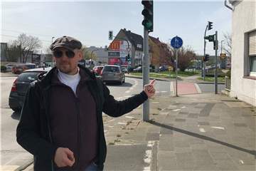 Ampel an der Recklinghäuser Straße