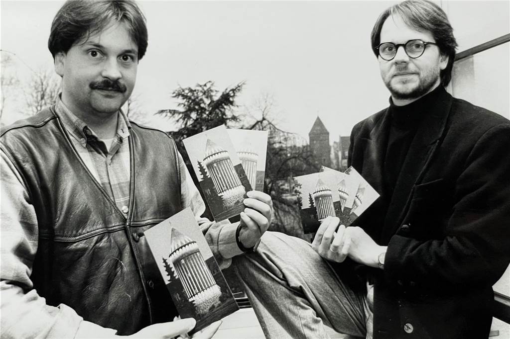 Die ersten Unternehmer des Jahres - Preis für eine Denkfabrik Michael Buttgereit und Wolfram Heidenreich überlegen seit Gründung ihrer Werbeagentur bei allen großen Projekten auch immer, was sie für ihre Stadt Haltern am See tun können