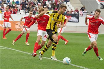 Michael Eberwein erzielte gegen Essen den Treffer zum 1:1.