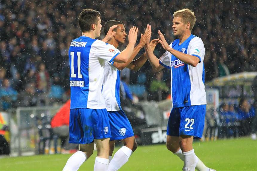 Neururers Premiere: VfL beim FC Heidenheim Michael Gregoritsch, Malcolm Cacutalua und Simon Terodde (v.l.) werden auch am Sonntag in der Startformation des VfL Bochum stehen.