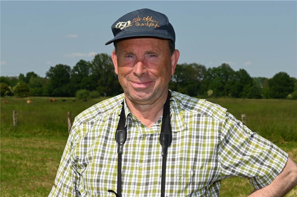 Michael Jöbges in seiner Funktion als ehrenamtlicher Beringer